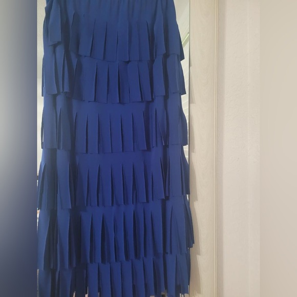 Come & See Skirts Royal Blue Car Wash Skirt Poshmark